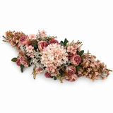 Blush Rose & Hydrangea Floral Swag
