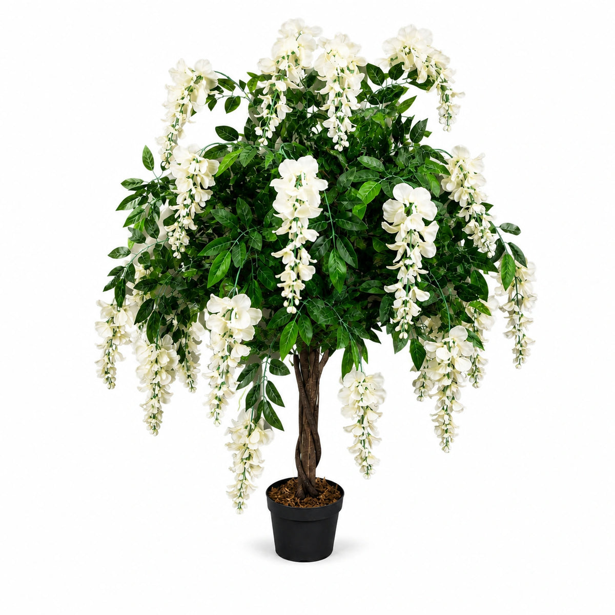 Cascading White Blossom Tree, 120 cm