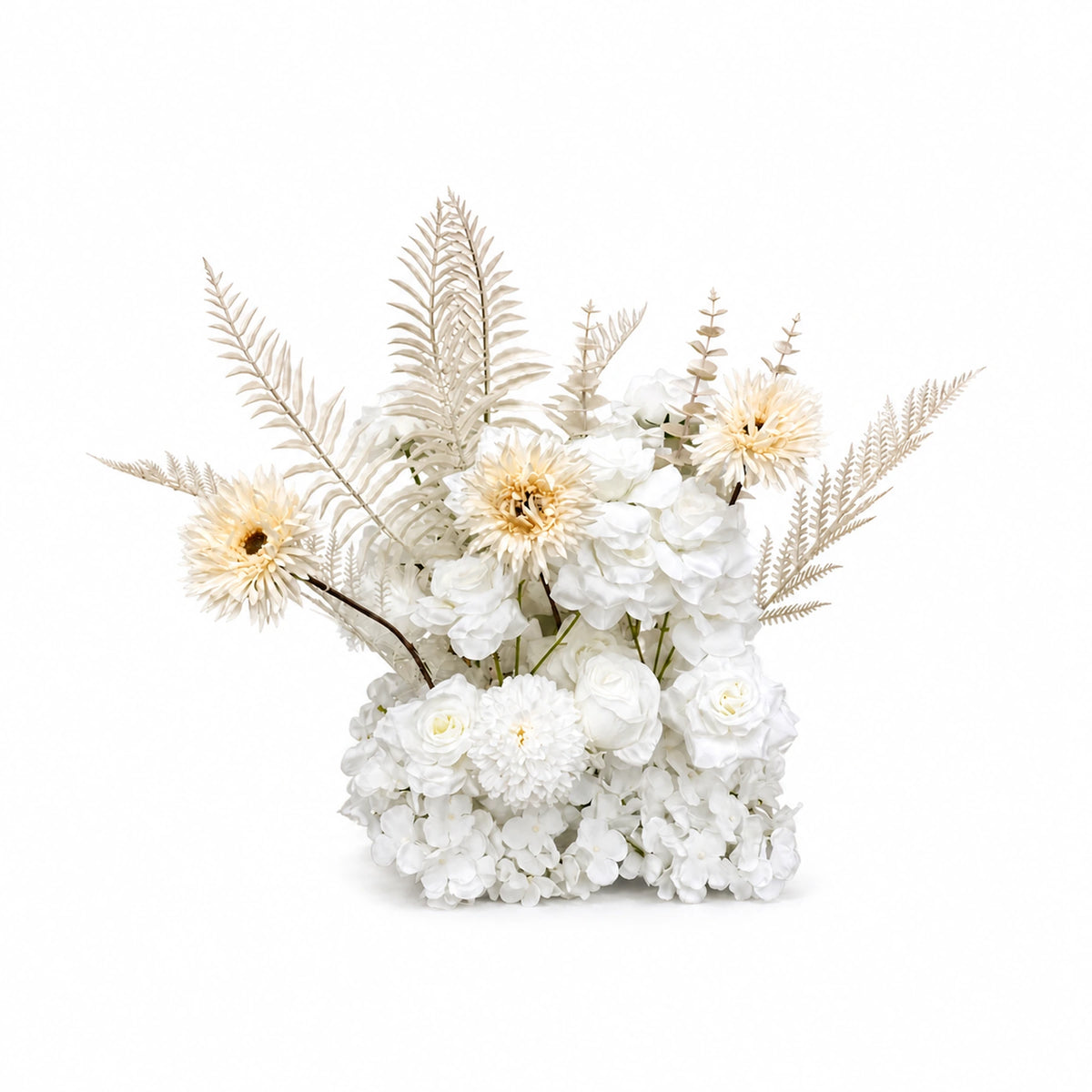 White Elegance Centerpiece — studio view