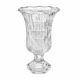 Footed Glass Urn Vase, 18 x 28 cm