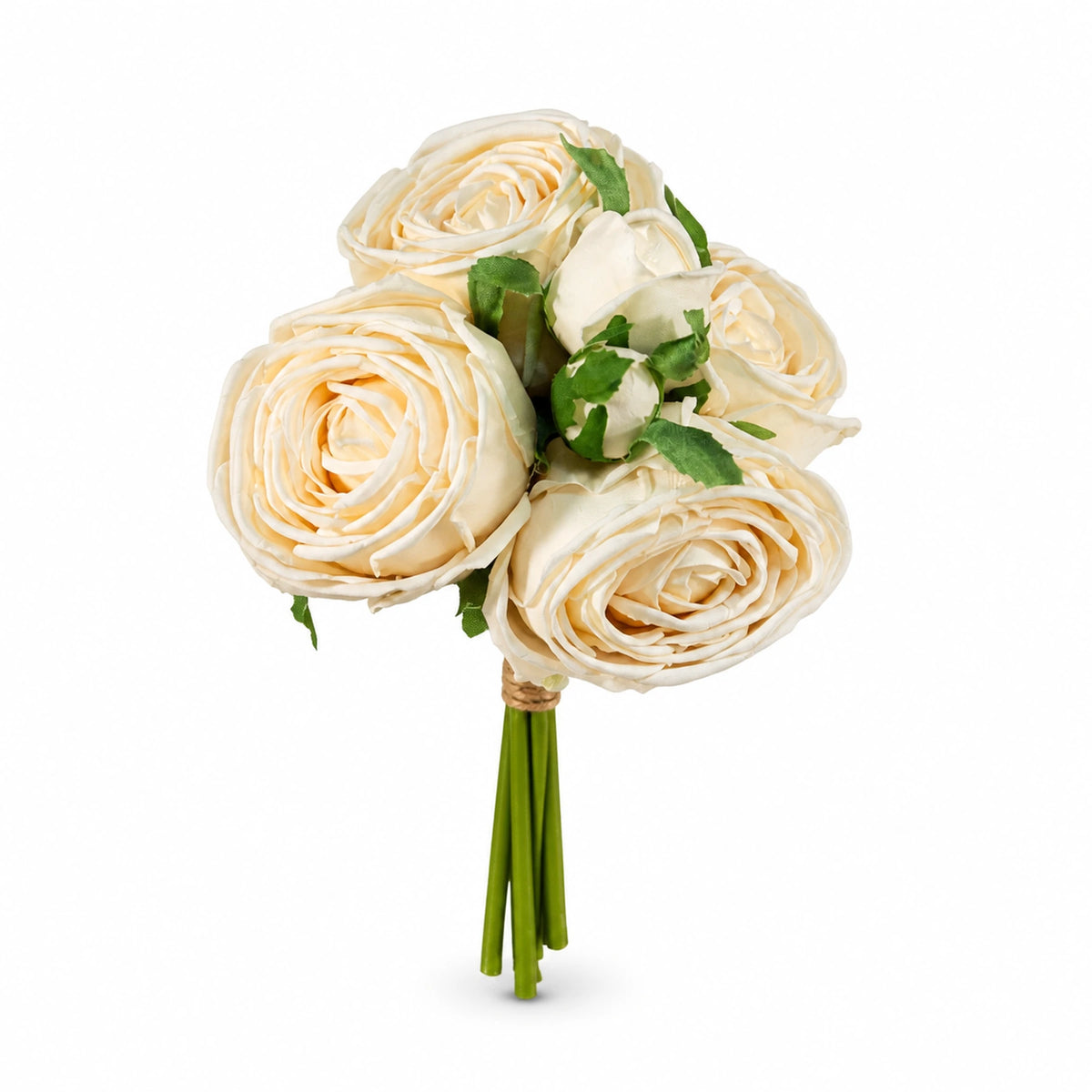 Pink & White Floral Bouquet — Salmon studio view