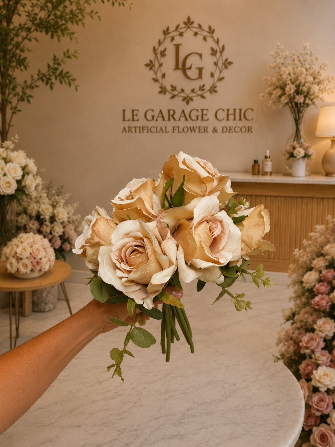 Blush Rose Bridal Bouquet