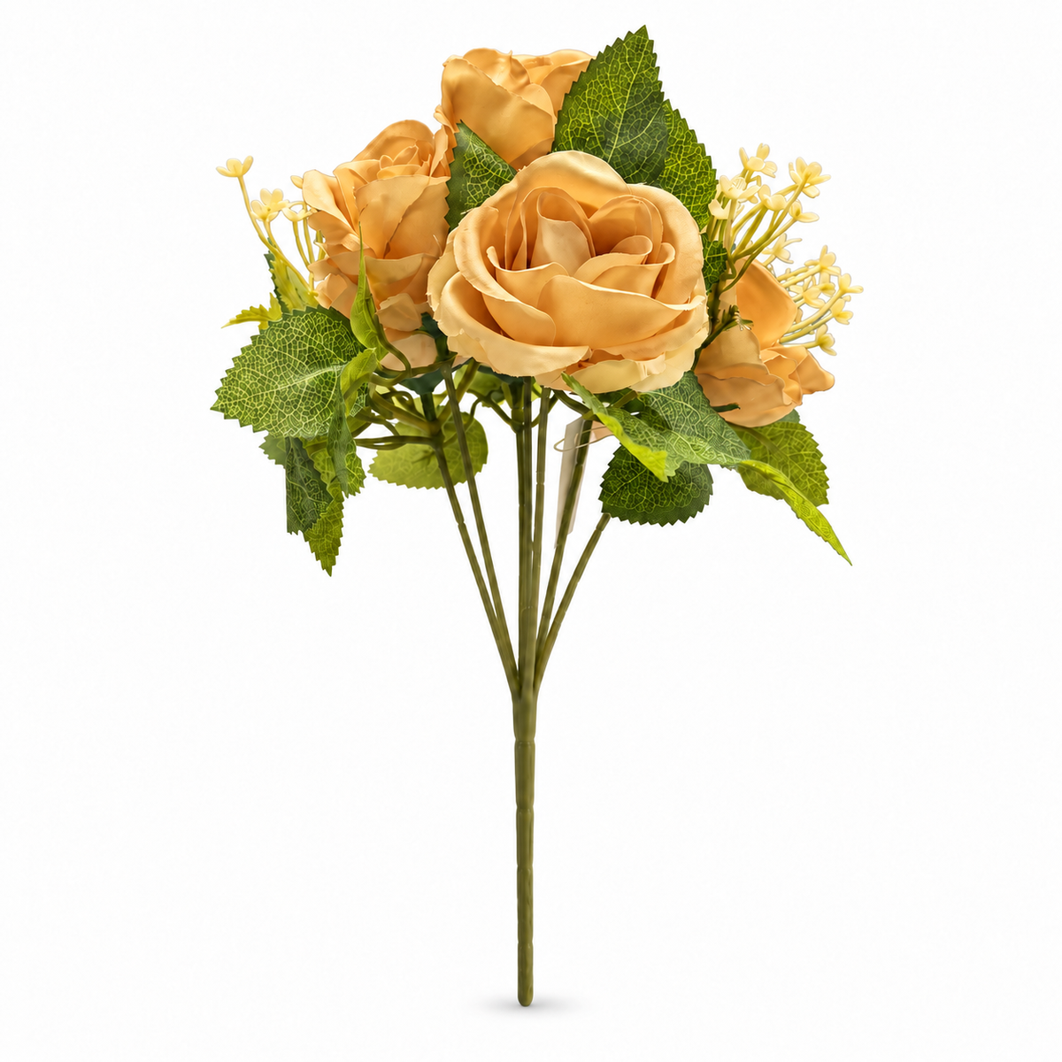 Rose Posy Berry Sprigs Bouquet