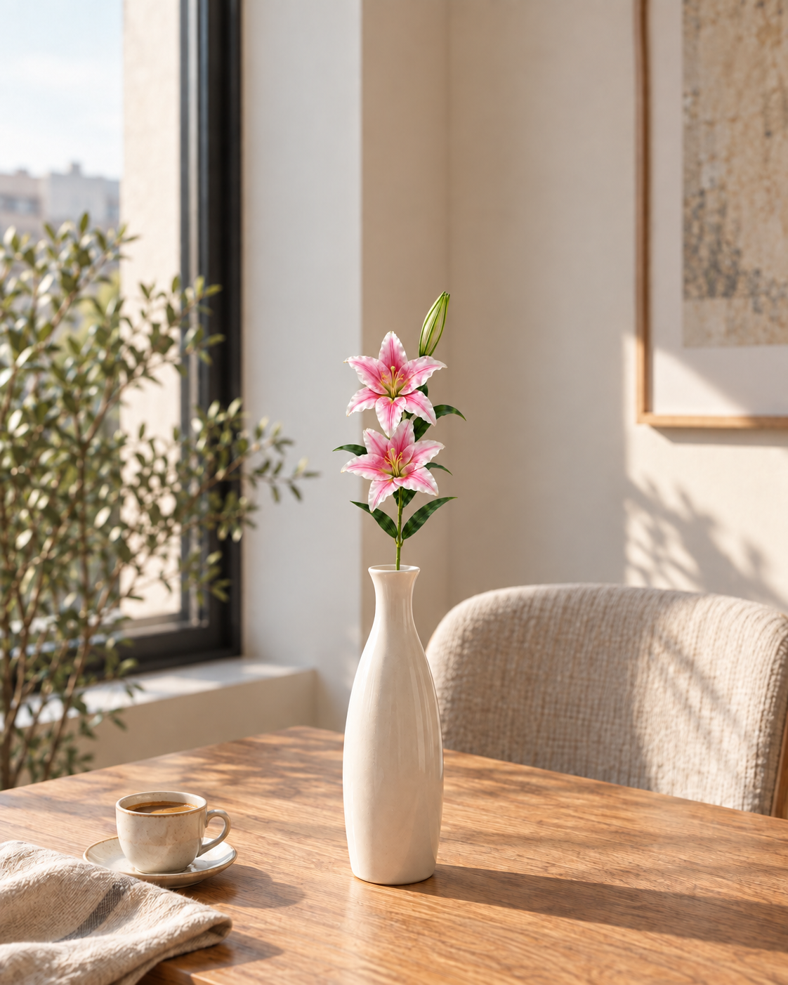 Artificial Lily Stem