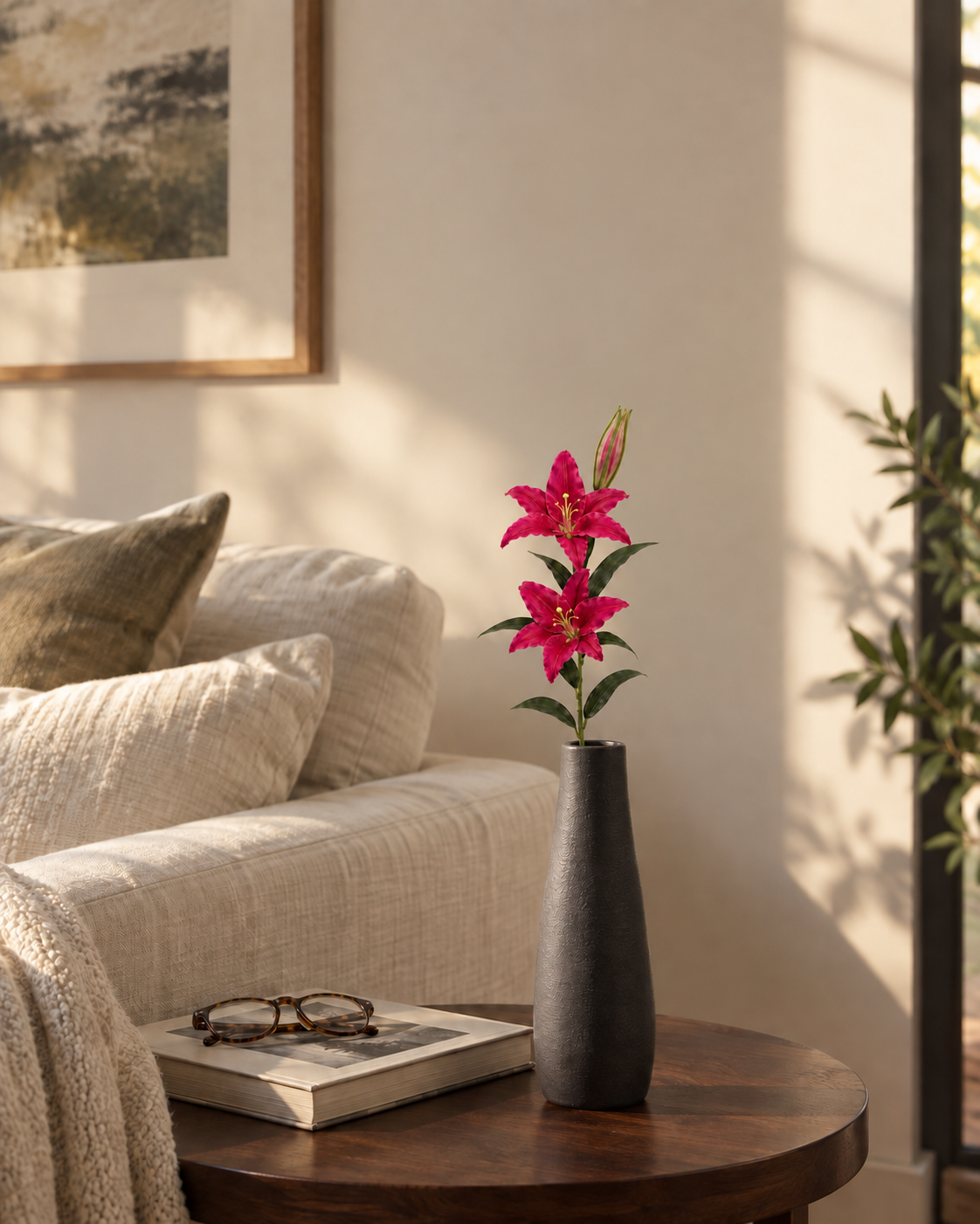 Artificial Lily Stem