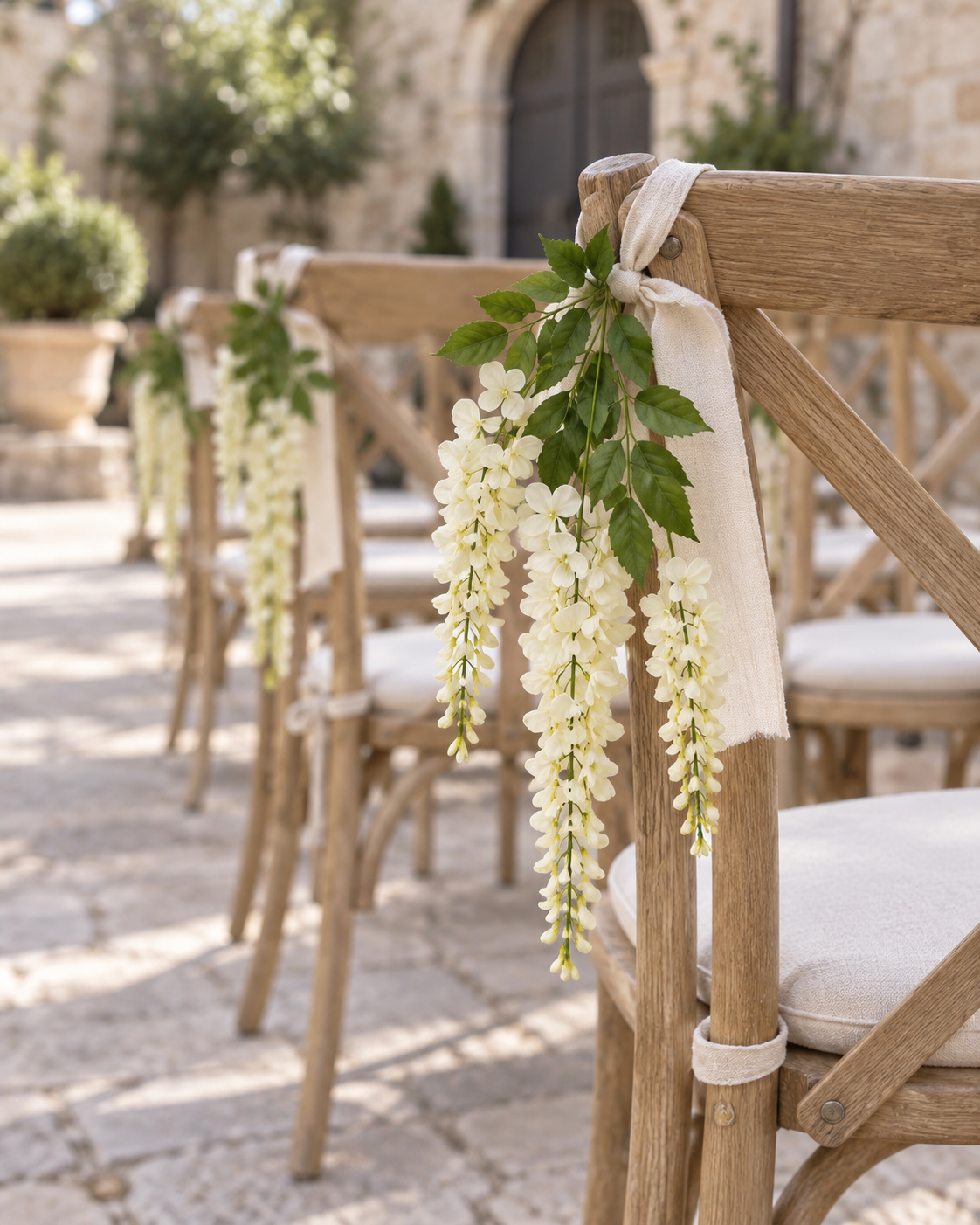 Wisteria-Style Hanging Spray, 3 Drops