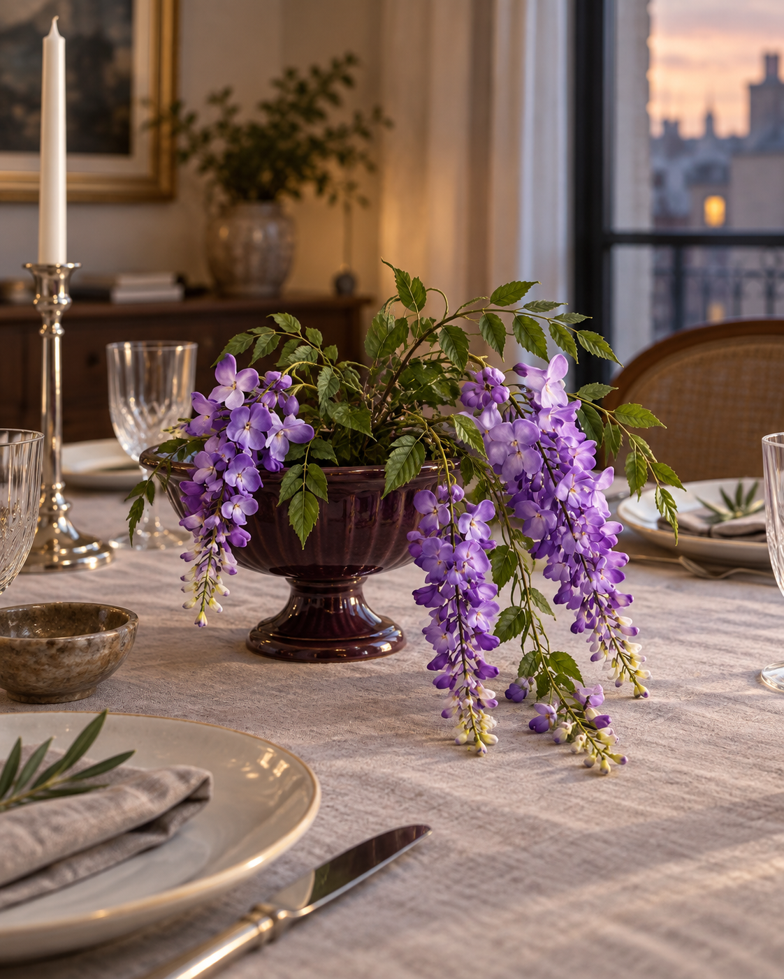 Wisteria-Style Hanging Spray, 3 Drops