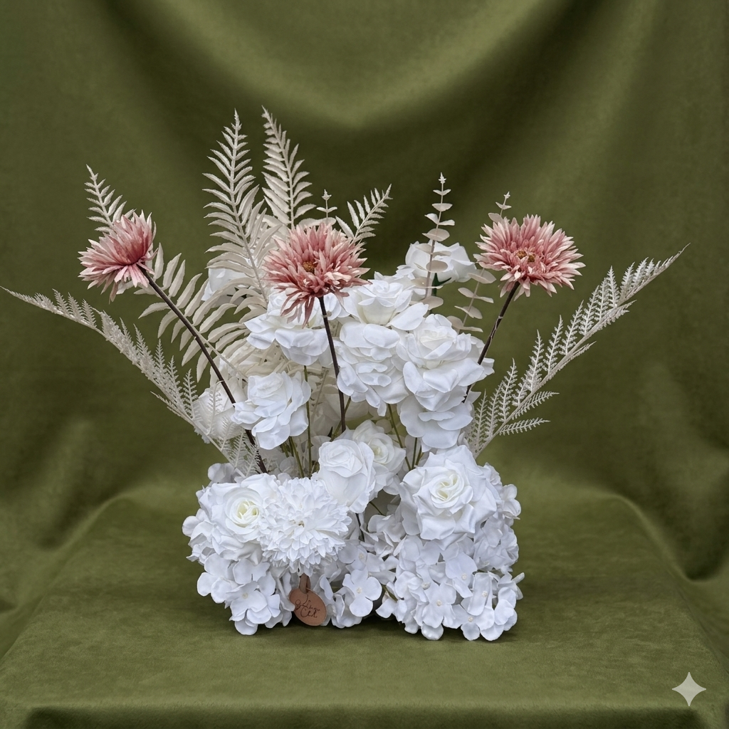 White Elegance Centerpiece