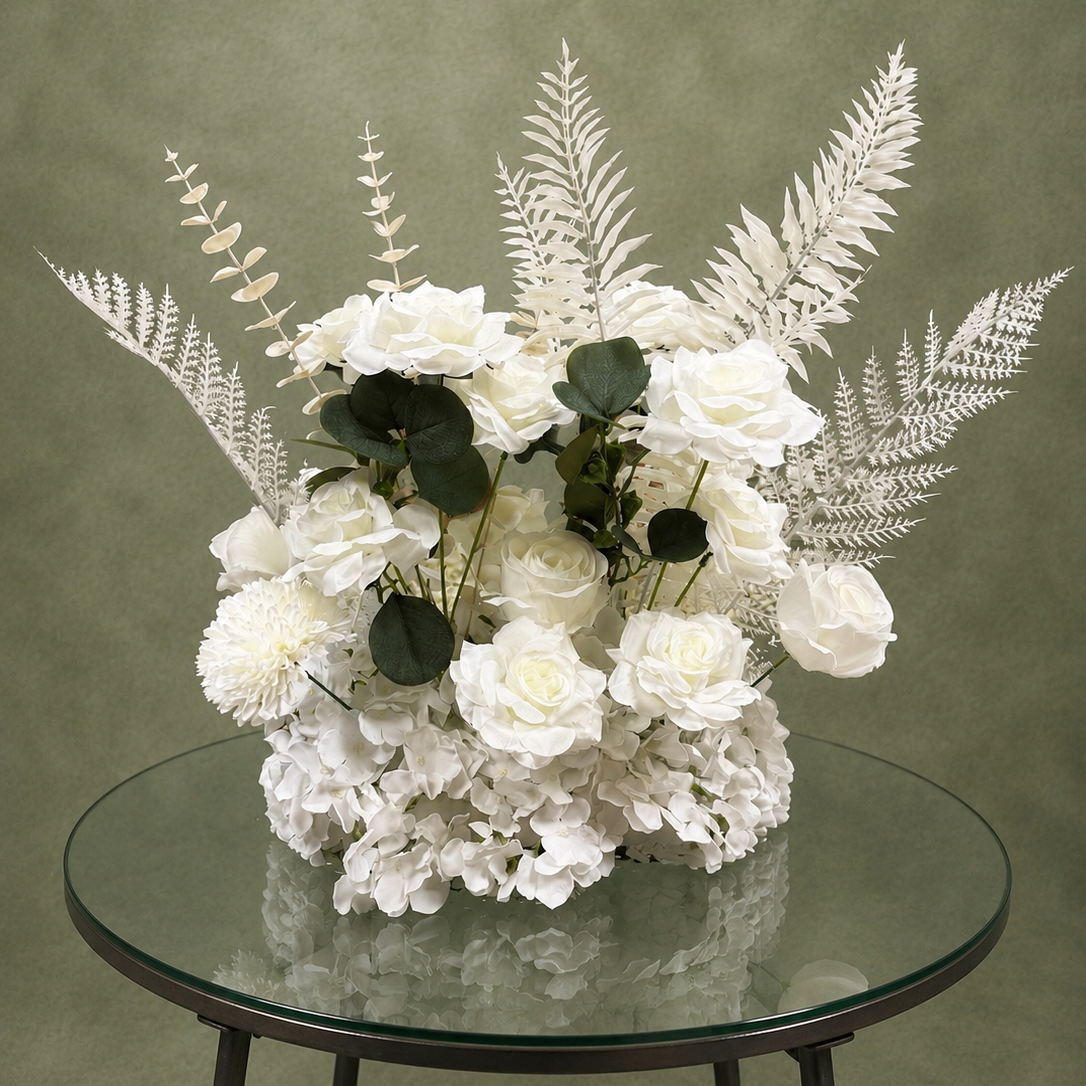 White Elegance Centerpiece