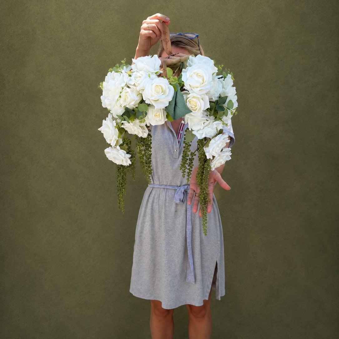 Double Cascade Bridal Bouquet