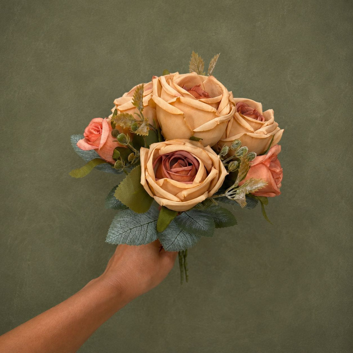 White Rose Mini Bouquet