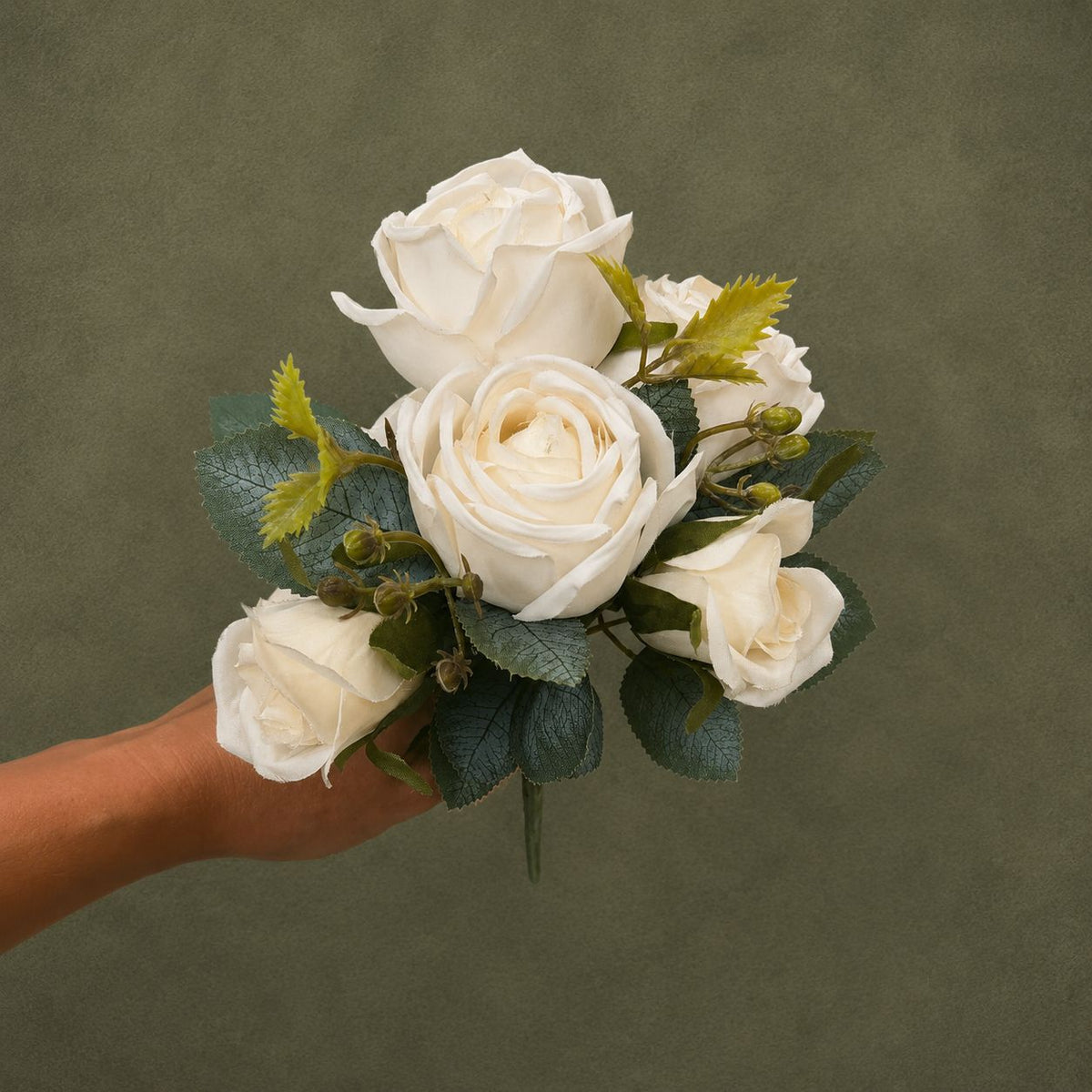 White Rose Mini Bouquet