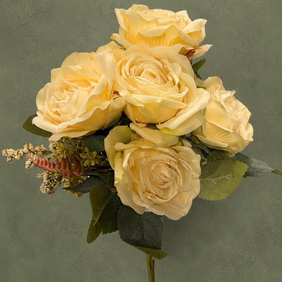 Pink, White & Beige Floral Bouquet