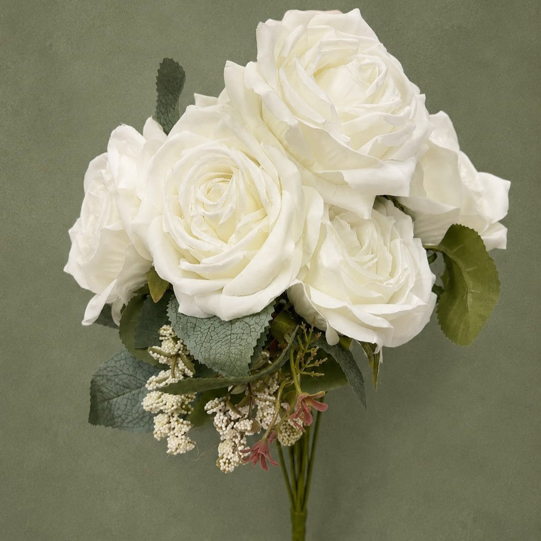Pink, White & Beige Floral Bouquet