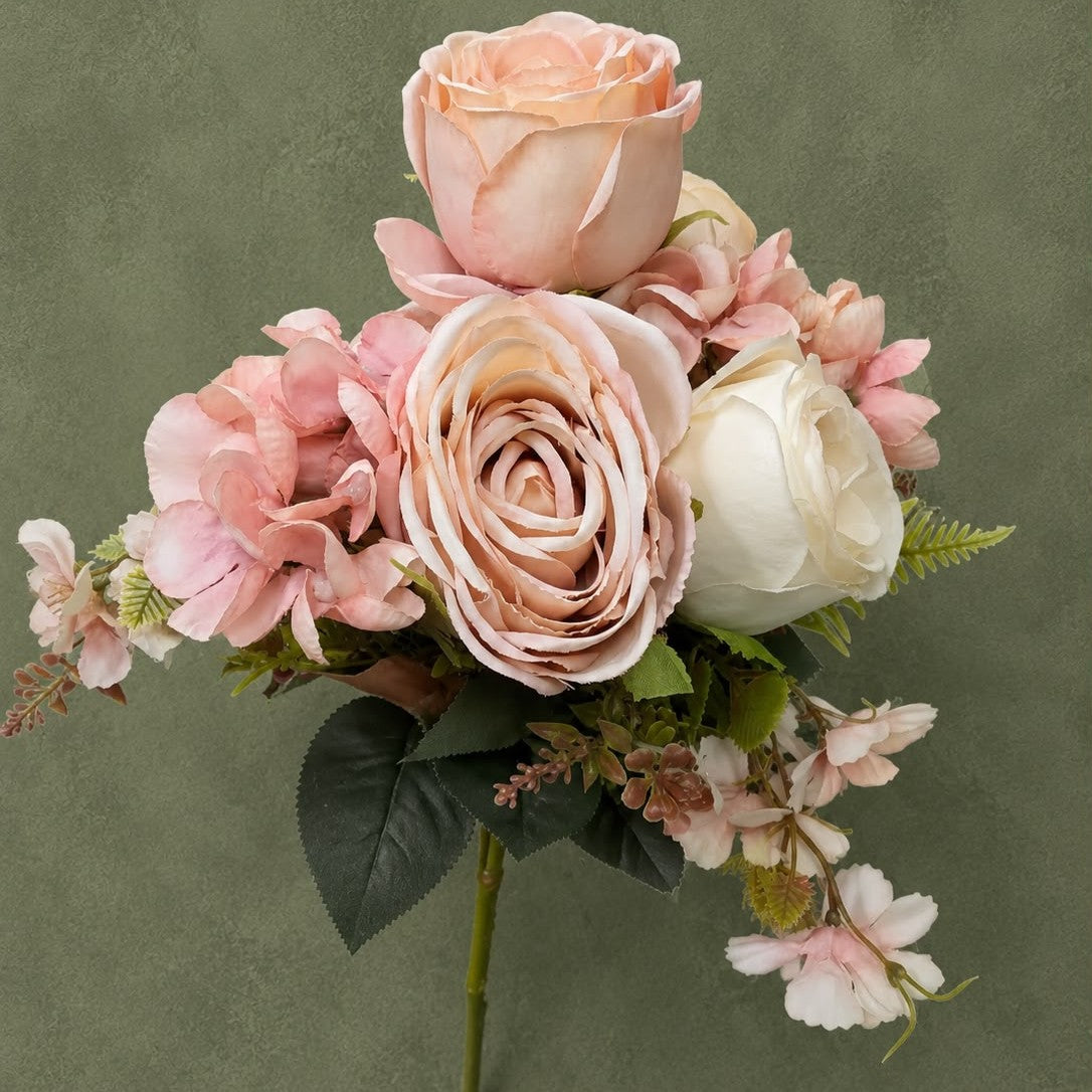 Pink, Cream & White Floral Bouquet