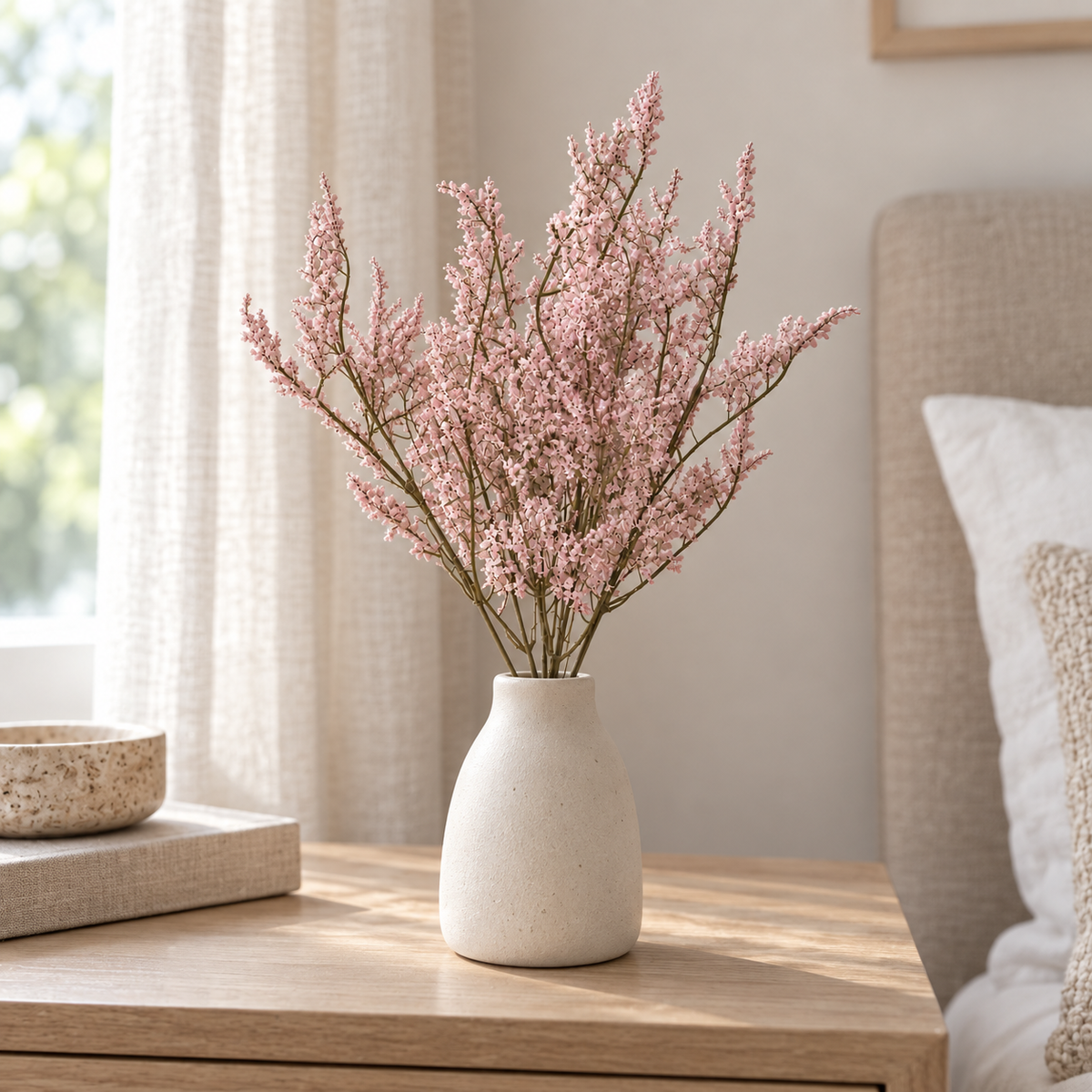 Baby's Breath Bush, 35 cm — Pink — lifestyle styling