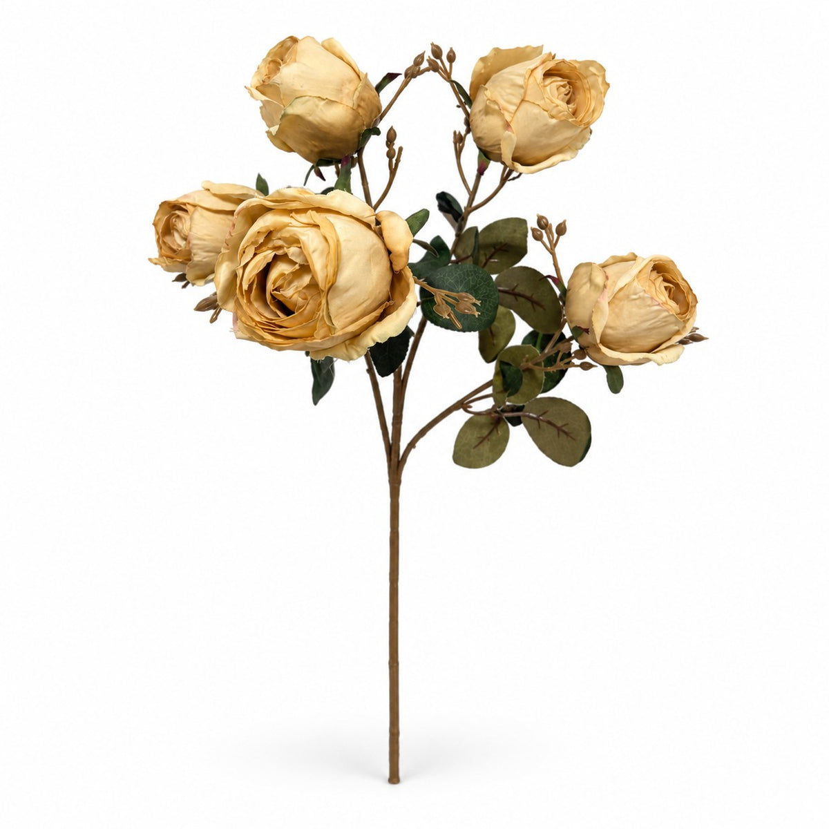Rose Spray, 5 Heads, 76 cm