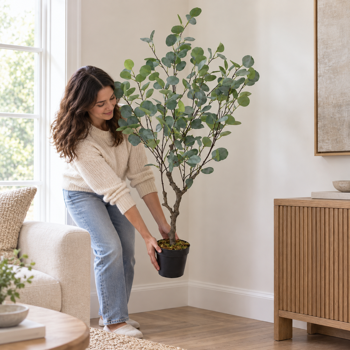 Eucalyptus Tree, 51 in — approved lifestyle scene