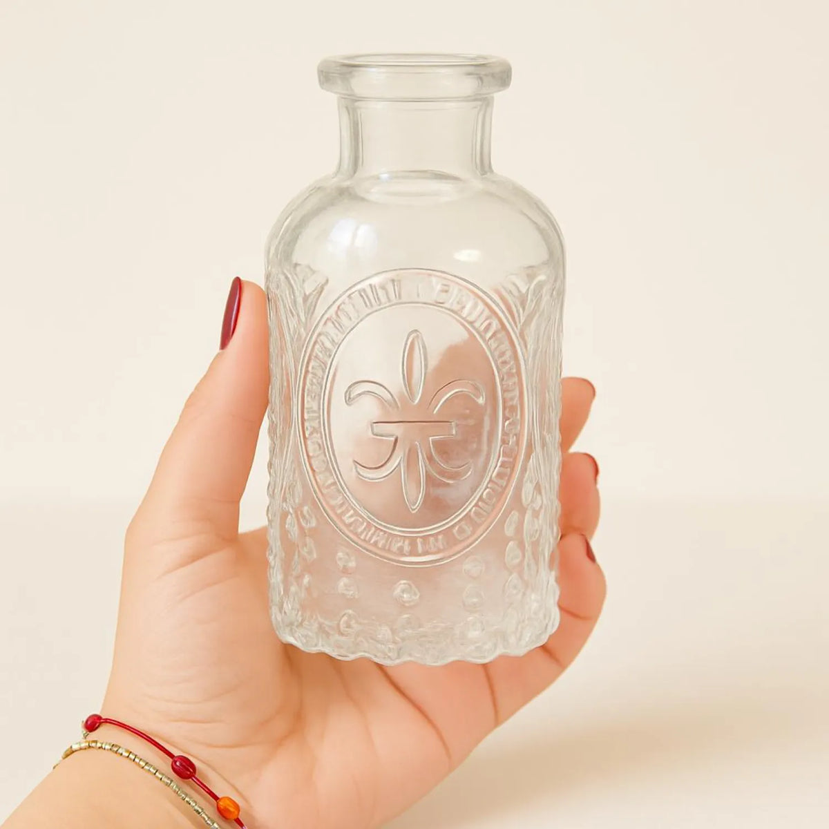 Mini Crystal Bottle Bud Vase