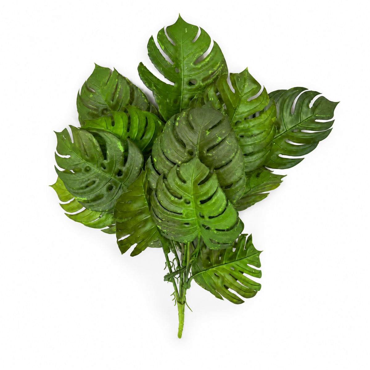Split-Leaf Foliage Bush, 7 Branches, 40 cm