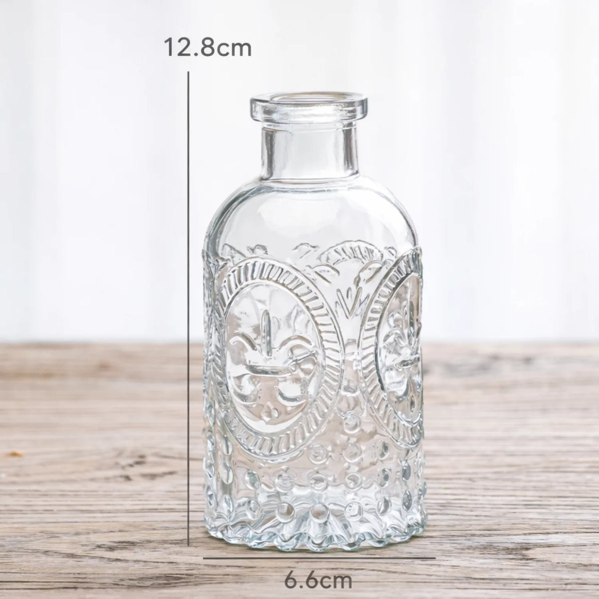 Mini Crystal Bottle Bud Vase