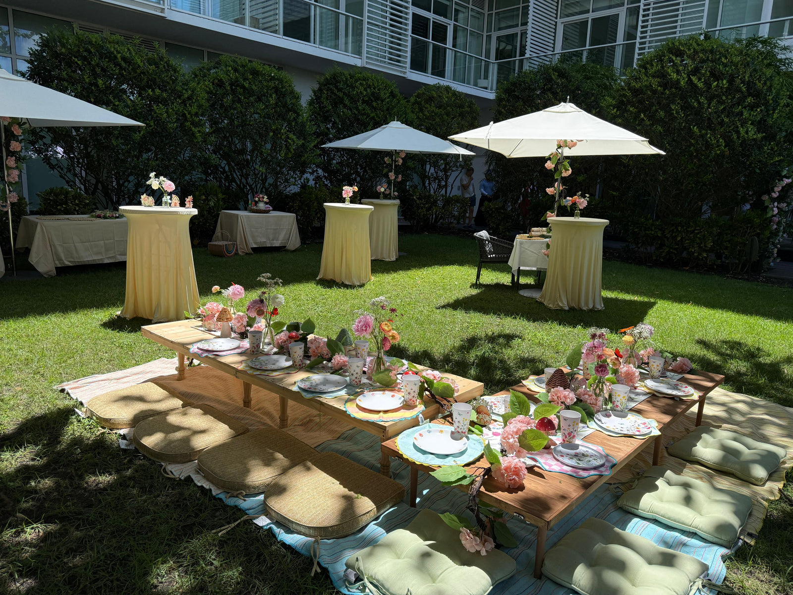 Garden celebration in Miami Beach